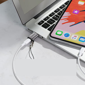 Unlock the Power of Connectivity with Our Female To Male Data Cable Fast Charging Adapter Port